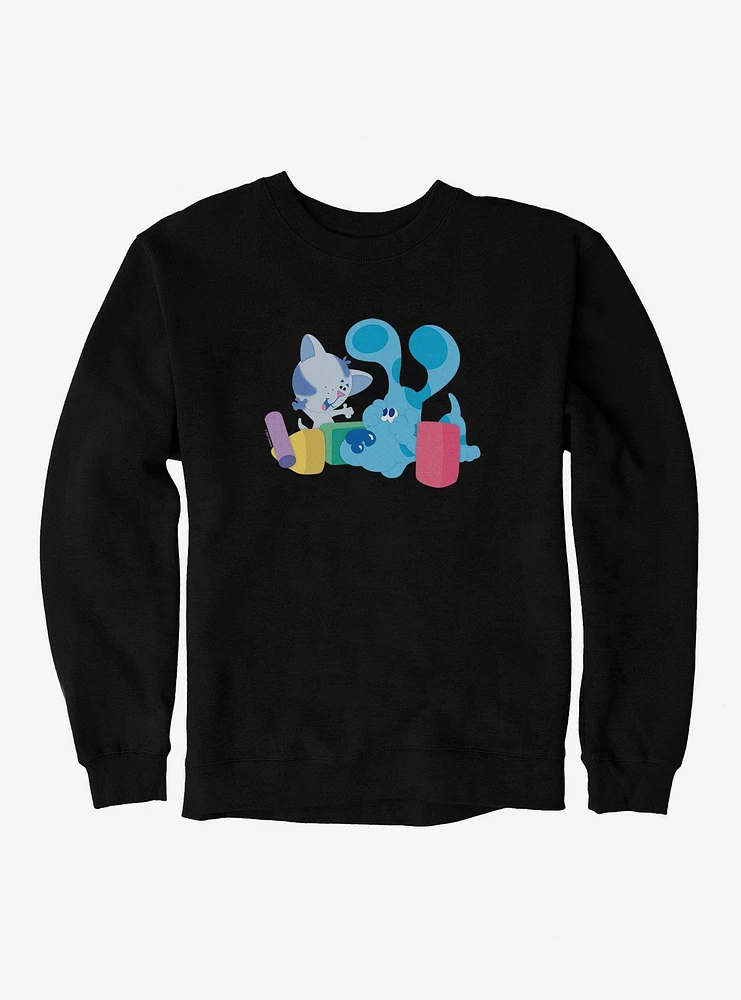 Blue's Clues Periwinkle And Blue Playtime Sweatshirt