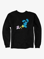 Blue's Clues Slippery Soap And Blue Teatime Sweatshirt