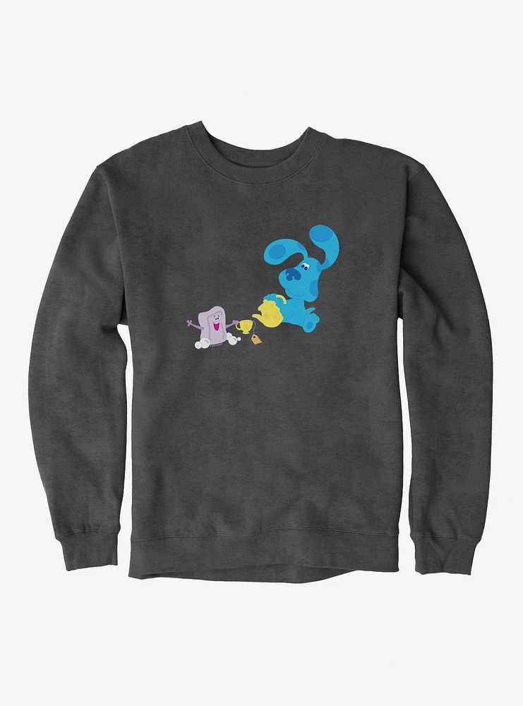 Blue's Clues Slippery Soap And Blue Teatime Sweatshirt