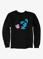 Blue's Clues Tickety Tock And Blue Playtime Sweatshirt