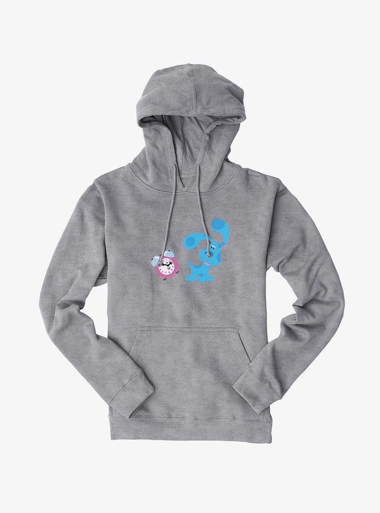 Blue's Clues Tickety Tock And Blue Playtime Hoodie