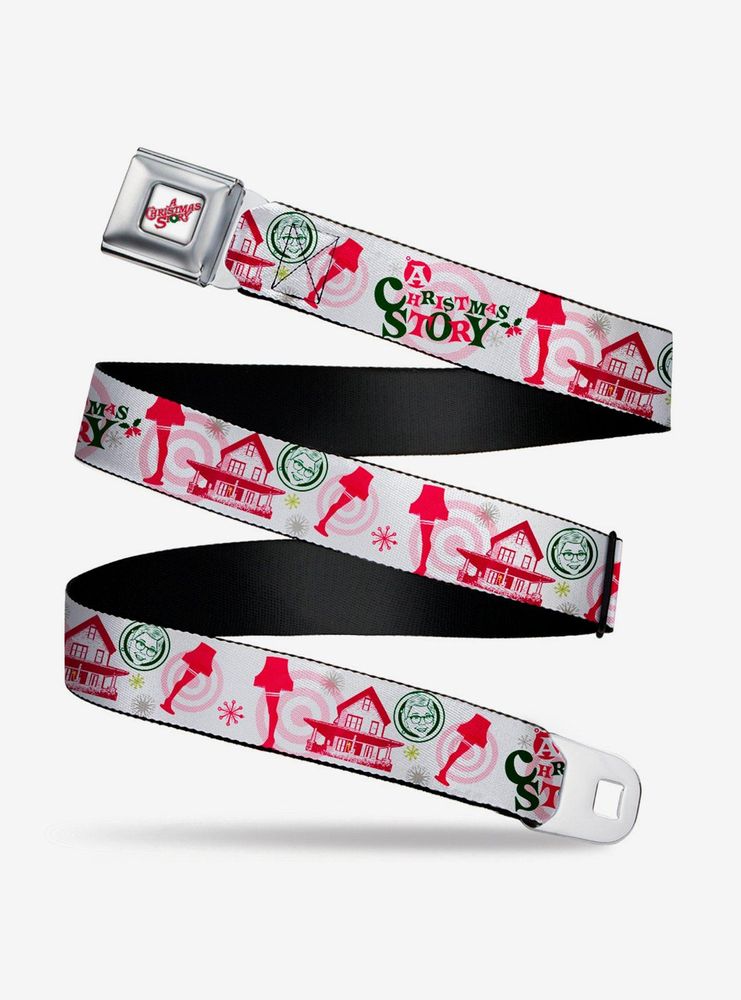 A Christmas Story Icons Youth Seatbelt Belt