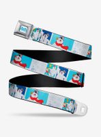 Frosty The Snowman Snowflakes Youth Seatbelt Belt