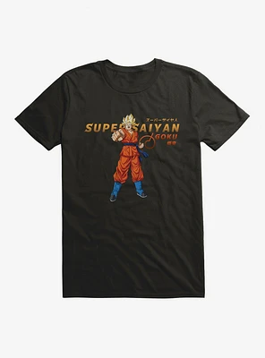 Dragon Ball Super Saiyan Goku Stance Extra Soft T-Shirt