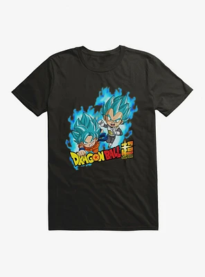 Dragon Ball Super Saiyan Blue Goku And Vegeta Extra Soft T-Shirt