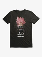 Dragon Ball Super Saiyan Rose Goku Black Chibi Extra Soft T-Shirt