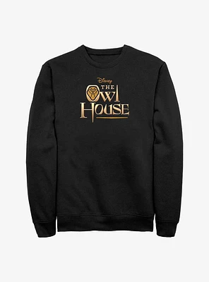 Disney The Owl House Gold Logo Sweatshirt