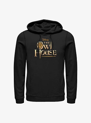 Disney The Owl House Gold Logo Hoodie