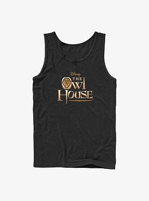 Disney The Owl House Gold Logo Tank