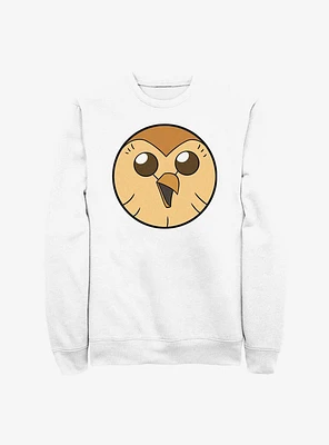 Disney The Owl House Solid Hooty Face Sweatshirt