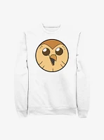 Disney The Owl House Solid Hooty Face Sweatshirt