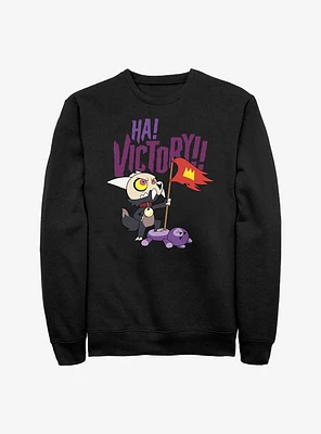 Disney The Owl House Victory For King Sweatshirt