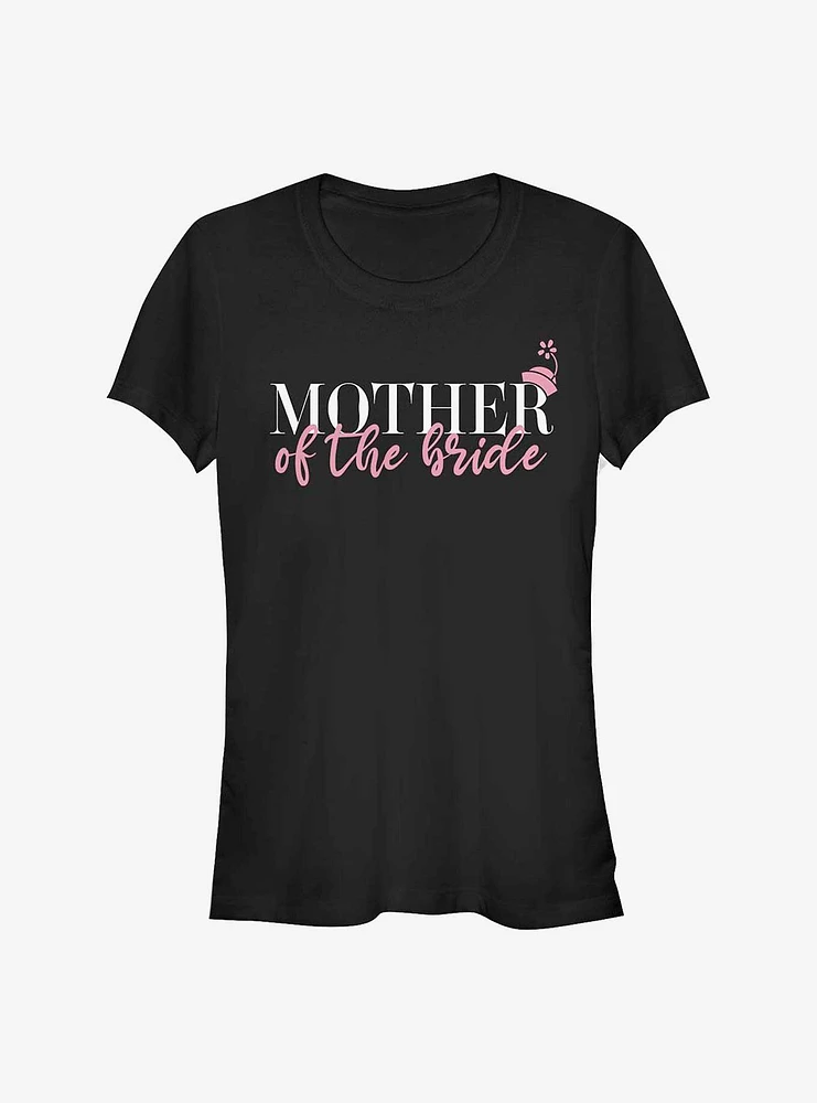 Disney Minnie Mouse Mother Of The Bride Girls T-Shirt