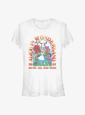Disney Alice Wonderland Lockup Girls T-Shirt