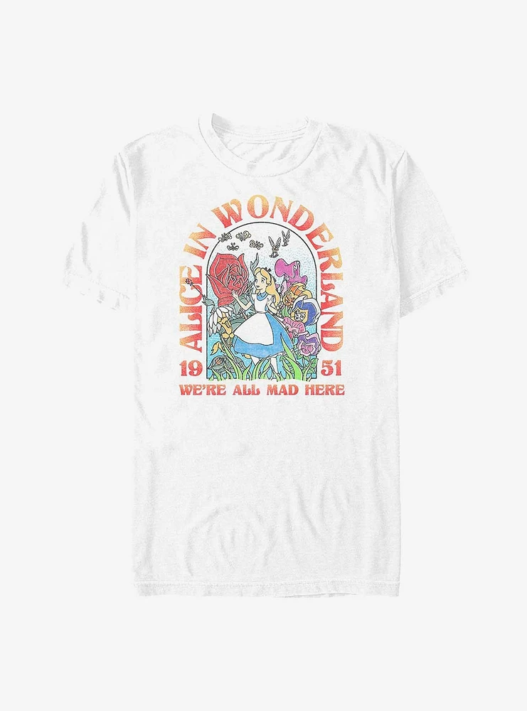 Disney Alice Wonderland Lockup T-Shirt
