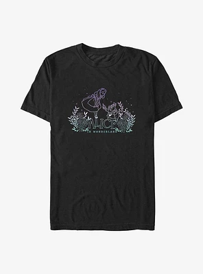 Disney Alice Wonderland Gradient Rabbit T-Shirt