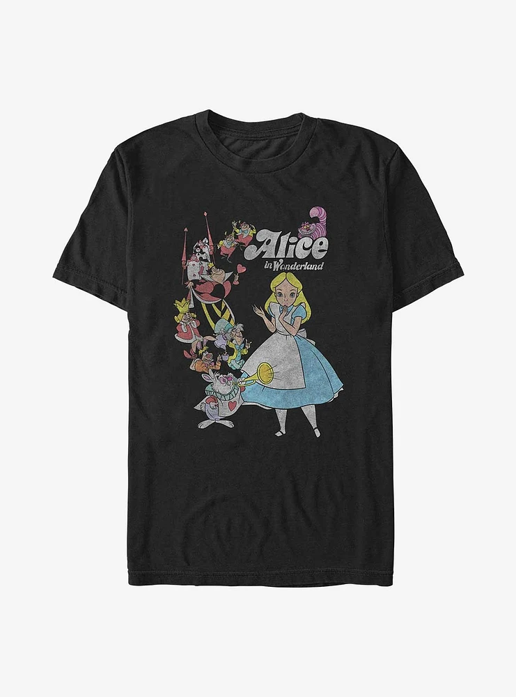Disney Alice Wonderland Group T-Shirt