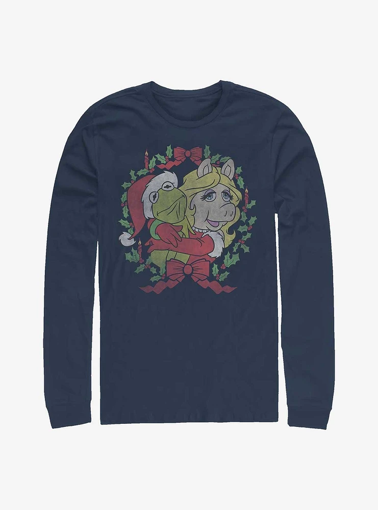 Disney The Muppets Kermy And Piggy Christmas Long-Sleeve T-Shirt