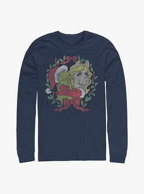 Disney The Muppets Kermy And Piggy Christmas Long-Sleeve T-Shirt