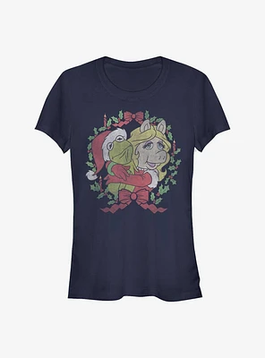 Disney The Muppets Kermy And Piggy Christmas Girls T-Shirt