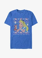 Disney Alice Wonderland Ugly Sweater T-Shirt