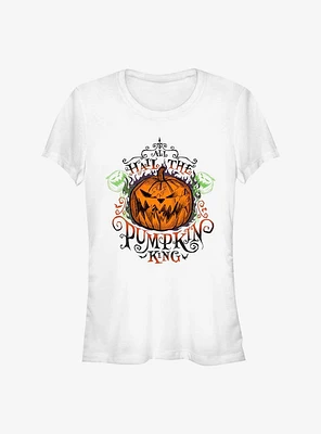 Disney The Nightmare Before Christmas All Hail Pumpkin King Girls T-Shirt