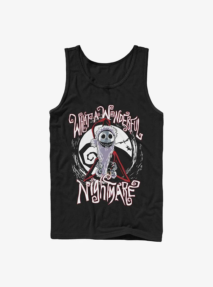 Disney The Nightmare Before Christmas What A Wonderful Santa Jack Tank