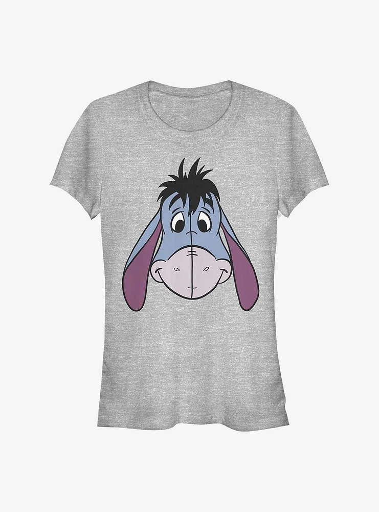 Disney Winnie The Pooh Big Face Eeyore Girls T-Shirt