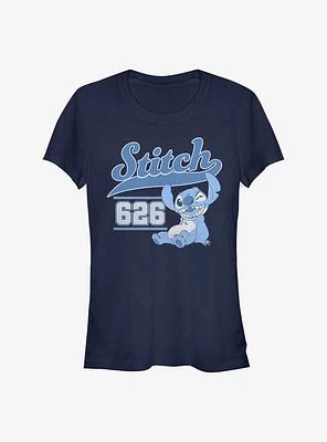 Disney Lilo And Stitch Collegiate 626 Girls T-Shirt