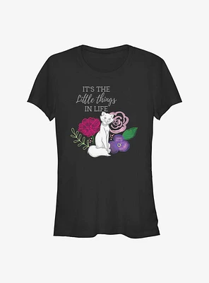Disney The Aristocats Duchess Its Little Things Life Floral Girls T-Shirt