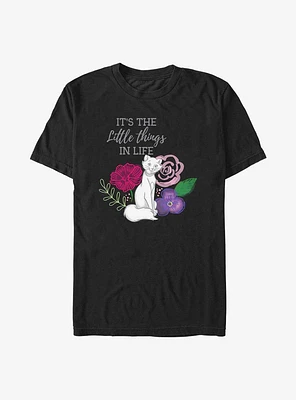Disney The Aristocats Duchess Its Little Things Life Floral T-Shirt
