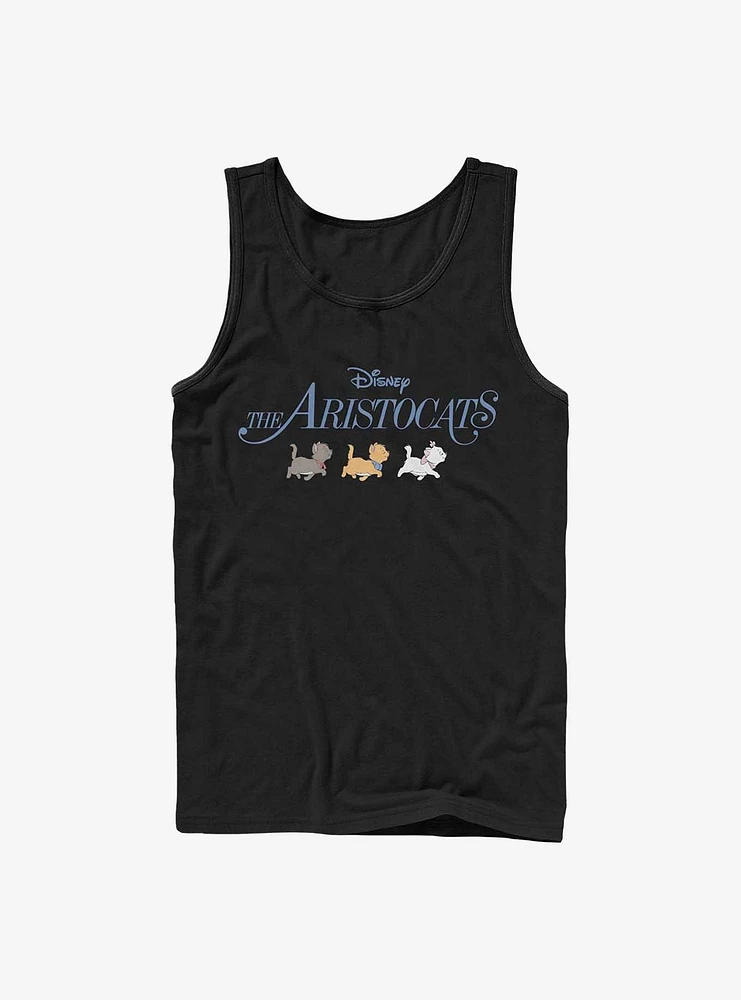 Disney The Aristocats Kitten Walk Logo Tank