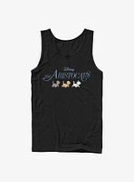 Disney The Aristocats Kitten Walk Logo Tank