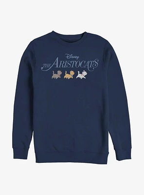 Disney The Aristocats Kitten Walk Logo Sweatshirt