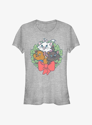 Disney The Aristocats Kitten Wreath Girls T-Shirt