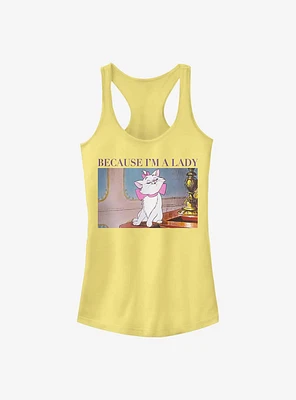 Disney The Aristocats Marie Because Im A Lady Girls Tank