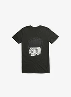 Cat Skull Black T-Shirt