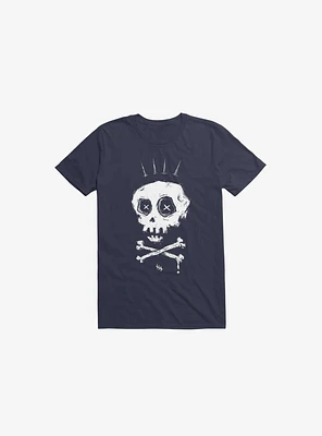Crown Old Bones Navy Blue T-Shirt