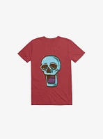 Modern Skull Red T-Shirt