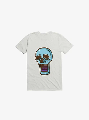 Modern Skull White T-Shirt