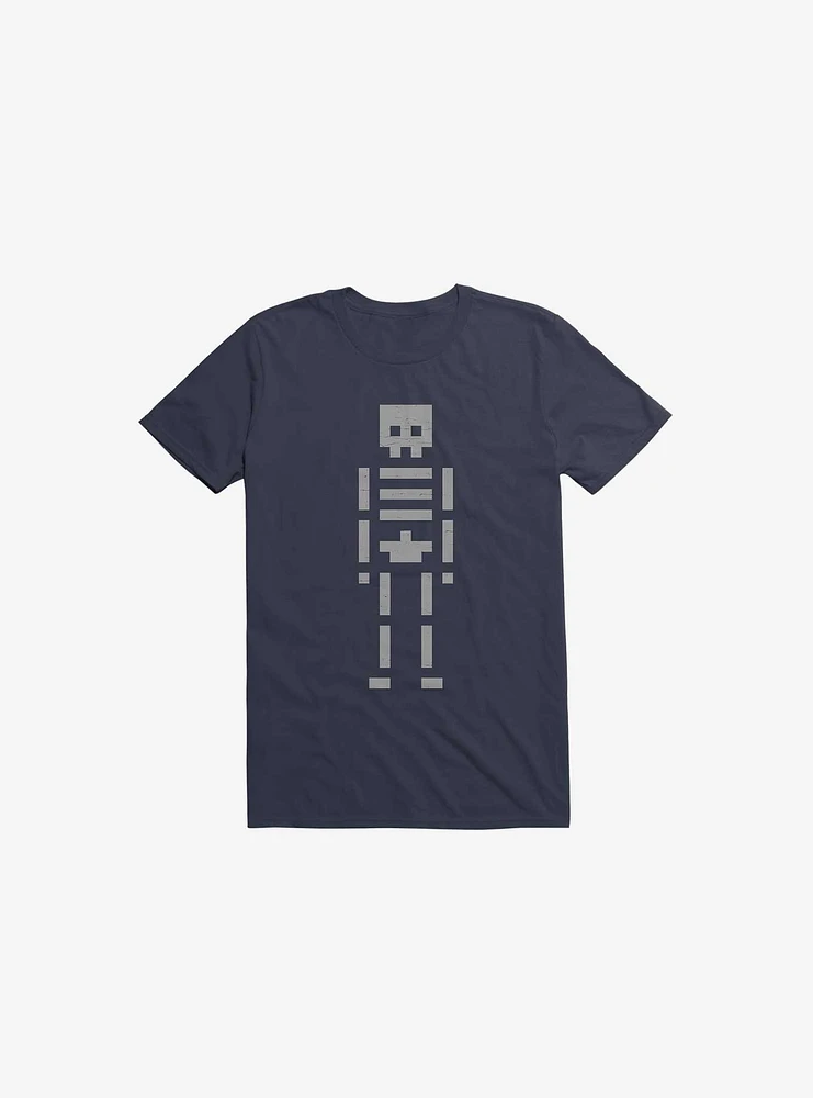 Old Bones Navy Blue T-Shirt