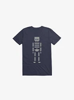 Old Bones Navy Blue T-Shirt