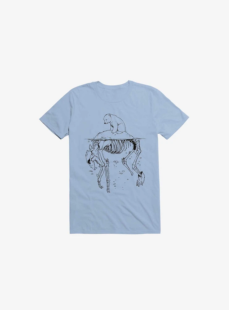 Polar Mother Light Blue T-Shirt