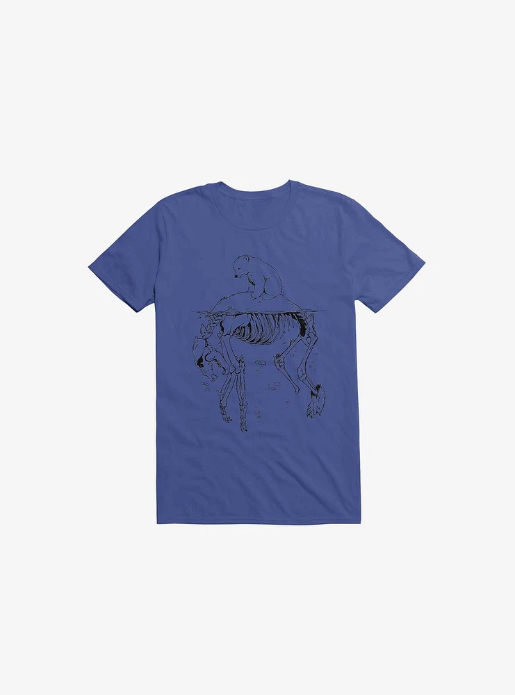 Polar Mother Royal Blue T-Shirt