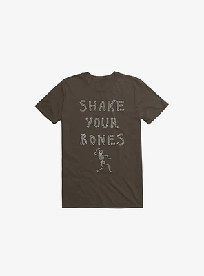 Shake Your Bones Brown T-Shirt