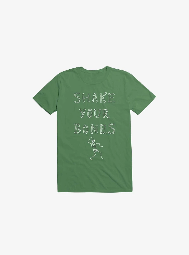 Shake Your Bones Kelly Green T-Shirt