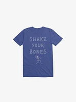 Shake Your Bones Royal Blue T-Shirt