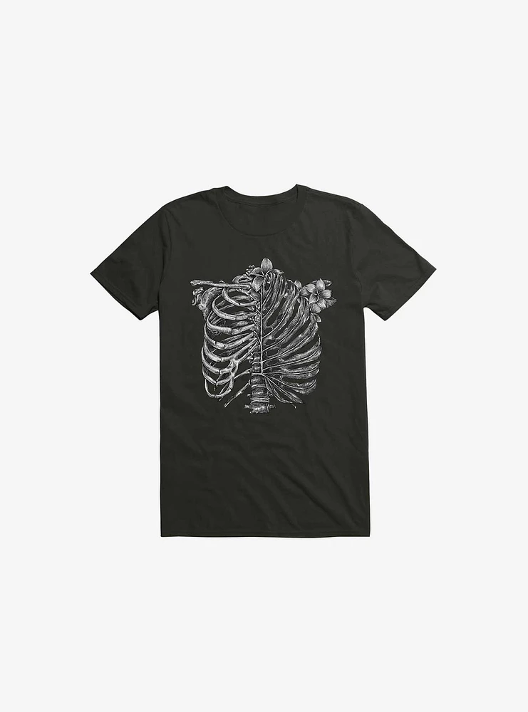 Skeleton Rib Tropical T-Shirt