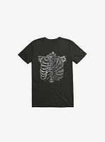 Skeleton Rib Tropical T-Shirt