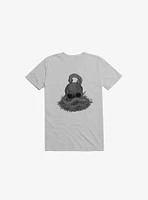 Snake & Skull Ice Grey T-Shirt